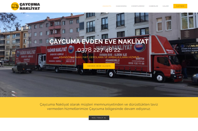 Web Sitemiz Faaliyette